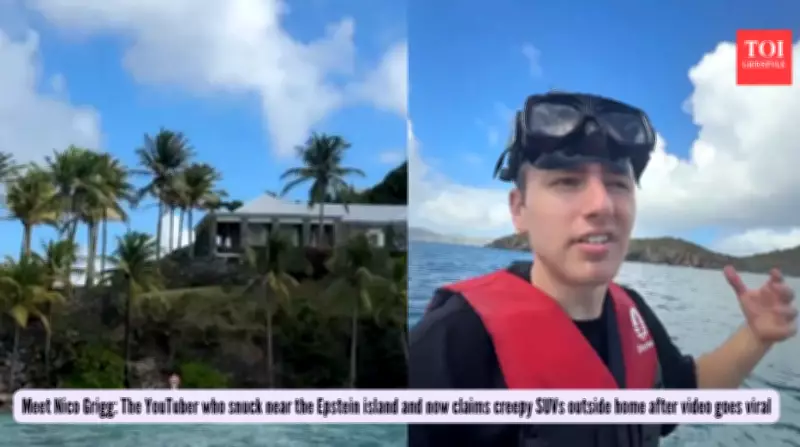 YouTuber's Epstein Island Stunt Sparks Viral Frenzy and Mystery SUV Surveillance
