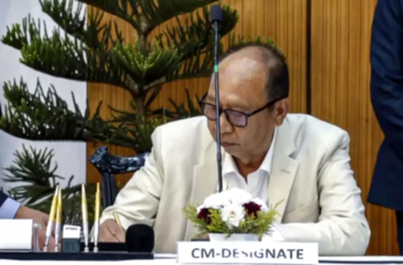 Yumnam Khemchand Singh Sworn In as Manipur CM, NDA Returns with Multi-Community Cabinet