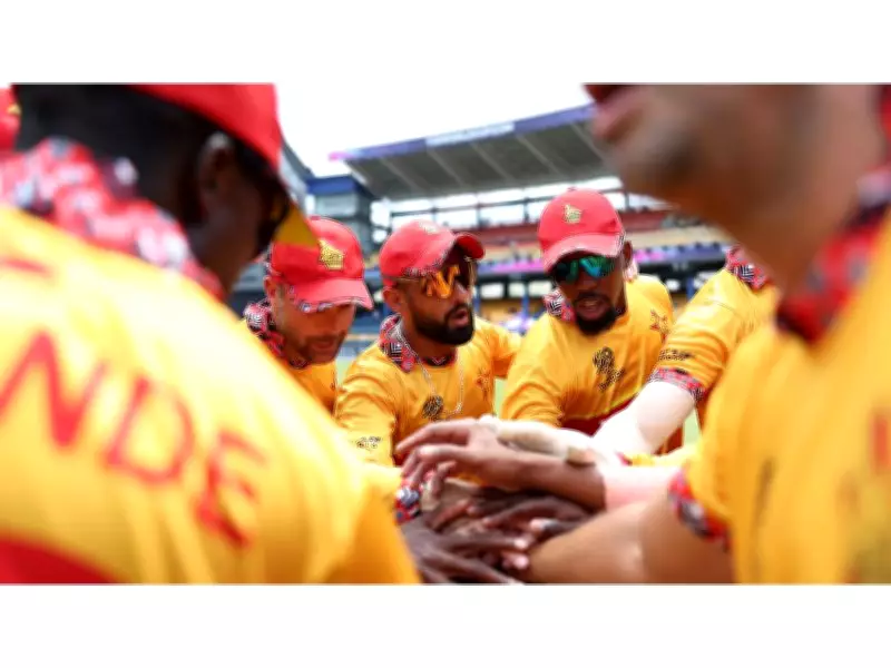 Zimbabwe Cricket Team's Jubilant Celebration with Fans After T20 World Cup Super 8 Qualification