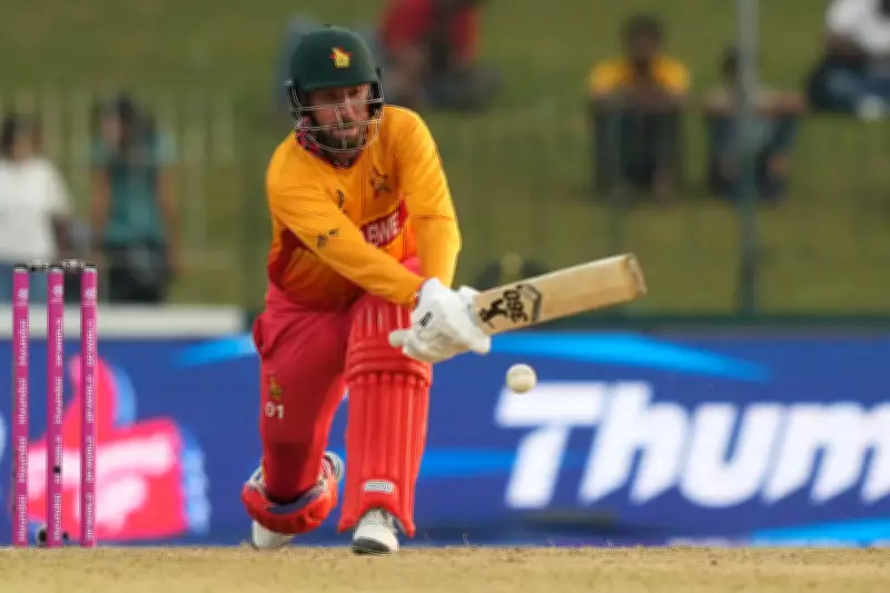 Zimbabwe's T20 World Cup Campaign Hit by Brendan Taylor Injury Exit