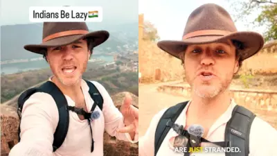 American Tourist's 'Lazy Indians' Remark at Jaipur's Amber Fort Sparks Heated Online Debate