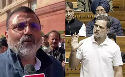 BJP's Nishikant Dubey Files Motion Against Rahul Gandhi in Lok Sabha