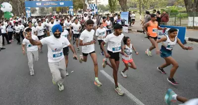 Chandigarh Marathon Attracts 2,600 Runners, Including 21 International Participants