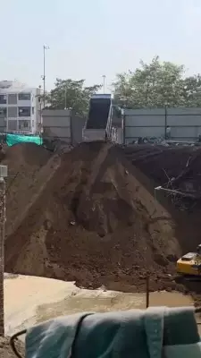 Diaphragm Wall Collapse Halts Construction at Surat Hospital Site