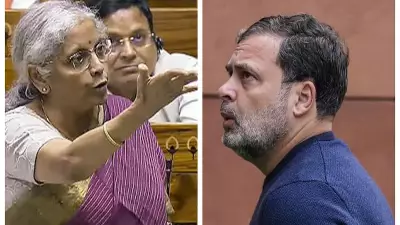FM Nirmala Sitharaman Challenges Rahul Gandhi to Specify Budget 2026 Gaps