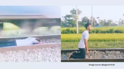 Hyderabad Police Commissioner Warns After Man's Dangerous Train Stunt Goes Viral