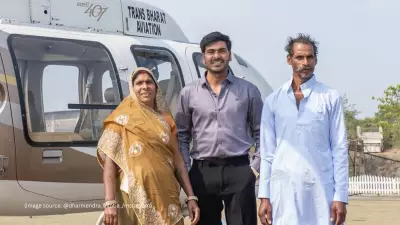 Indian YouTuber's Helicopter Ride Gift to Parents Goes Viral, Inspires Millions