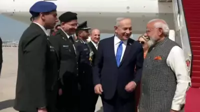 PM Modi's Israel Visit: Netanyahu's Warm Embrace Highlights Deepening Ties