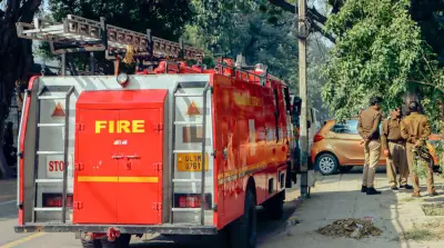 Radiator Blast Ignites Major Fire at Telangana Laboratory, 10 Fire Tenders Deployed