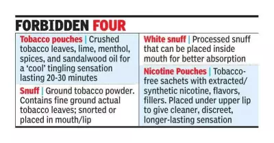 Tamil Nadu Drugs Control Warns Public Against Illegal Online Nicotine Pouches