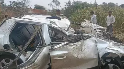 Three Pune Youths Die in Horrific SUV Crash on Gujarat Highway