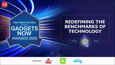 Times of India-Gadgets Now Awards 2025 Open for Public Voting in New Delhi