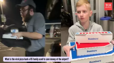 US Family's Viral Airport Pizza Hack Sparks Debate on Travel Etiquette