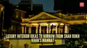5 Luxury Interior Design Ideas Inspired by Shah Rukh Khan's Mannat Mansion