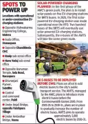 Ahmedabad's EV Charging Station Rollout Faces Hurdles Ahead of Commonwealth Games