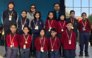AKSIPS Students Excel in English Olympiad, 41 Achieve Top Honors