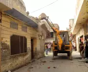 Amritsar Authorities Demolish Property of Two Jailed Brothers