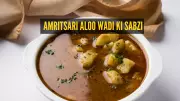 Amritsari Aloo Wadi Ki Sabzi Recipe: A Classic Punjabi Curry Dish for Dinner