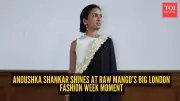 Anoushka Shankar's Quiet Elegance Marks Raw Mango's London Fashion Week Debut