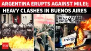 Argentina Erupts in Violence as Milei's Labour Reform Sparks Senate Clash