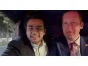 Bengaluru Crown Jewel of India-US Partnership, Says BJP's Tejasvi Surya After Auto Ride with US Ambassador