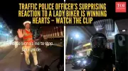 Bengaluru Traffic Stop Video Goes Viral for Officer's Polite Gesture
