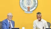 Bill Gates Visits Amaravati, Lauds Andhra Pradesh's Real-Time Governance System