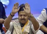 BJP Chief Nitin Nabin Criticizes Congress, RJD in Patna Address