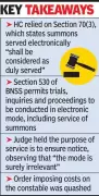 Bombay High Court Validates Mobile Phone Summons Under New BNSS Law