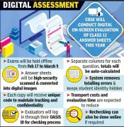 CBSE Introduces On-Screen Marking for Class 12 in Indore, Shifting Exam Evaluation