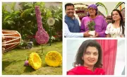Celebrities Attend Mumbai Flower Show, Praise Musical Theme Floral Displays