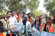 Chandigarh Traffic Police Educate College Students on Road Safety Measures