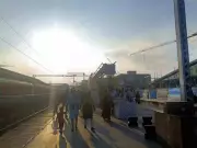 Chennai Egmore Station Roof Removal Leaves Commuters in Scorching Sun