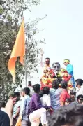 Chhatrapati Shivaji Maharaj's Birth Anniversary Celebrated with Grandeur in Dharwad