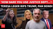 Congresswoman Teresa Leger Fernández Condemns Trump and Bondi Over Epstein Files