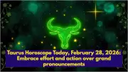 Daily Horoscope: Saturn and Moon Guide Your Productive Day on February 28, 2026
