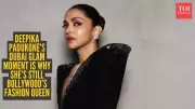 Deepika Padukone Stuns in Architectural Black Couture at Dubai Jewellery Event
