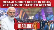 Delhi Hosts Global AI Summit with 20 World Leaders; Epstein Files Reveal New Names