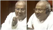 Deve Gowda's Emotional Plea: Folded Hands Appeal to Resolve Karnataka Water Disputes