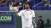 Dhakshineswar Suresh Powers India into Davis Cup Second Round with Stellar Serve