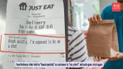 Diet Dilemma Goes Viral: Customer's 'Knock Quietly' Note to Delivery Rider Sparks Global Laughter