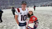 Drake Maye's Super Bowl Week Expands with Ann Michael Hudson's DoorDash Deal