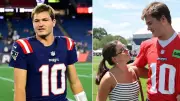 Drake Maye's Wife Breaks Silence Amid Cheating Rumors, Shares Super Bowl Post