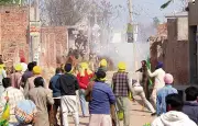 Farmers and Police Clash in Bathinda Village, Multiple Injuries and 30 Detentions Reported