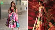 Floral Midi Dresses: Mrunal Thakur and Deepika Padukone's Fashion Statement