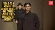 From Civil Engineer to Armani Model: Shubham Vaidkar's Milan Fashion Week Journey