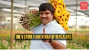 From School Dropout to Floriculture King: Bengaluru's Rs 5 Crore Flower Farmer