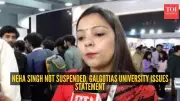 Galgotias University Clarifies Professor Status After AI Summit Robodog Controversy
