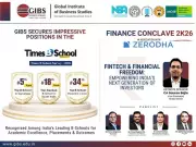 GIBS Business School Bangalore Excels in Times B-School Survey 2026, Hosts Finance Conclave