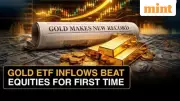 Gold ETF Inflows Surpass Equity Funds in January, Signaling Investor Caution